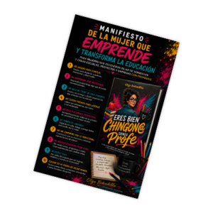 Manifiesto de la mujer que emprende y transforma la educación